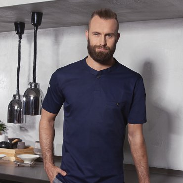 Camisa de chef de manga corta hombre TM 5 Camisa de chef de manga corta hombre TM 5