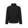 Chaqueta softshell hombre TRA654 Reid. Color black.