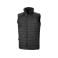 Chaleco softshell acolchada reciclada unisex R238x. Color black/black.