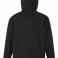 Chaqueta polar con capucha reciclada hombre R906x. Color black.
