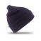 Gorro con vuelta reciclado Rc929x. Color navy.