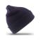 Gorro con vuelta reciclado Rc933x. Color navy.