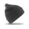 Gorro con vuelta reciclado Rc933x. Color charcoal.