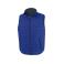 Chaleco acolchado reciclado hombre R239x. Color royal/navy.