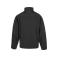 Chaqueta softshell reciclada hombre R901m. Color black.