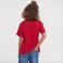 Camiseta pure niño Pure R-108B-0. Color classic red.