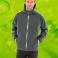 Chaqueta impermeable reciclada unisex R908x. Color black olive.