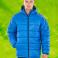 Plumífero con capucha reciclado unisex R910x. Color royal.