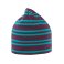 Gorro beanie a rayas reversible R354x. .