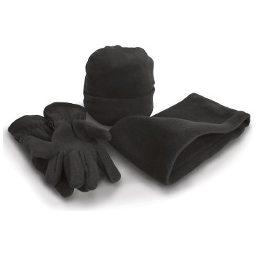 Set guantes, gorro y bufanda polar R040x Set guantes, gorro y bufanda polar R040x