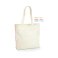 Bolso shopper de algodón reciclado W925. .
