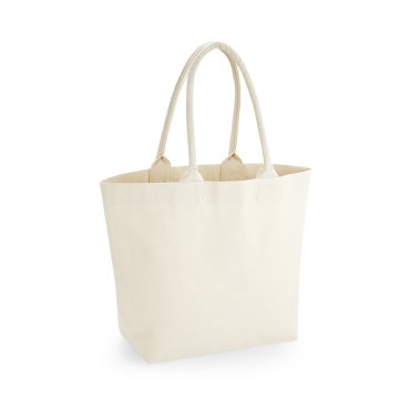 Bolso shopper de algodón de comercio Justo W626 Bolso shopper de algodón de comercio Justo W626