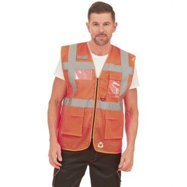 Chaleco de alta visibilidad ligero unisex HVW820 Chaleco de alta visibilidad ligero unisex HVW820