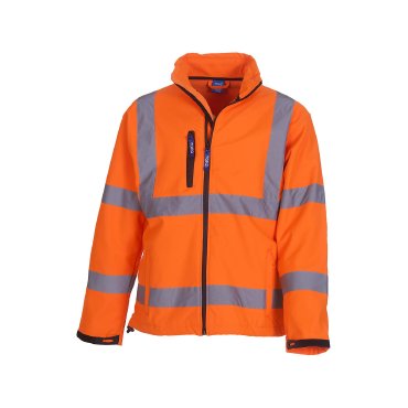 Chaqueta softshell de alta visibilidad unisex HVK09