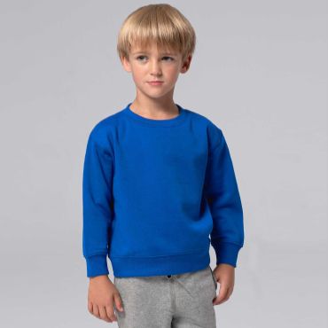 Sudadera básica niño French Terry Kid Sudadera básica niño French Terry Kid