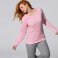 Sudadera básica mujer Crew Neck. .