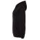 Sudadera con capucha mujer French Terry. Color black.