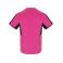 Equipación de fútbol niño Boca Kids. Color rosa rosa/negro.