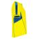 Equipación de fútbol niño Boca Kids. Color amarillo/royal.