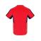 Equipación de fútbol niño Boca Kids. Color rojo/azul marino.
