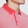 Polo cuello rayado combinado hombre Bowie. .