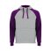 Sudadera con capucha bicolor unisex Badet. .