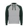 Sudadera con capucha bicolor unisex Badet. .