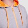 Sudadera con capucha y cremallera felpa no perchada hombre Fuji. .