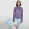 Sudadera deportiva media cremallera reciclada mujer Arlas. .