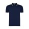 Polo cuello rayado piqué hombre Montreal. .