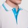 Polo cuello rayado piqué hombre Montreal. .