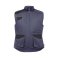 Chaleco de trabajo multibolsillos unisex Armada. .