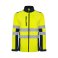 Chaqueta softshell de alta visibilidad bicapa hombre Antares. .