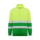 Sudadera de alta visibilidad media cremallera unisex Spica. .