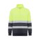 Sudadera de alta visibilidad media cremallera unisex Spica. .