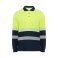 Polo de alta visibilidad manga larga unisex Vega Ls. .