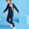 Chaqueta de chándal combinada niño Leros Kids. .