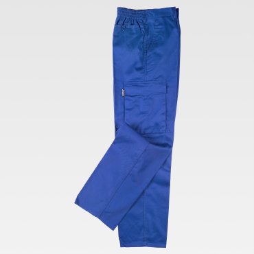 Pantalón de trabajo multibolsillos barato unisex B1403 Pantalón de trabajo multibolsillos barato unisex B1403