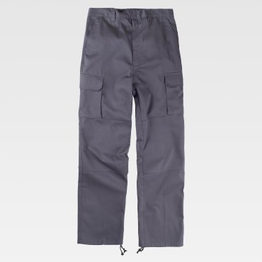 Pantalón de trabajo multibolsillos unisex B1416 Pantalón de trabajo multibolsillos unisex B1416
