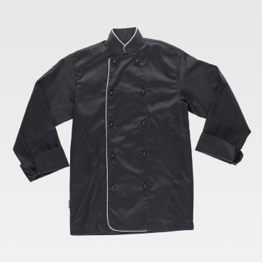 Chaqueta cocinero manga larga unisex B9206 Chaqueta cocinero manga larga unisex B9206