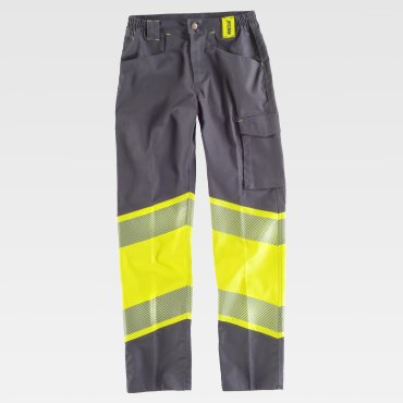 Pantalón alta visibilidad multibolsillos unisex C2718 Pantalón alta visibilidad multibolsillos unisex C2718
