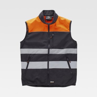 Chaleco softshell alta visibilidad unisex C2921 Chaleco softshell alta visibilidad unisex C2921