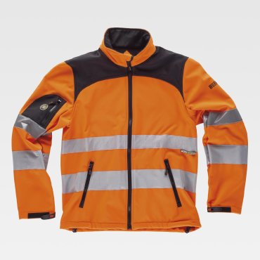Chaqueta softshell alta visibilidad unisex C2930 Chaqueta softshell alta visibilidad unisex C2930
