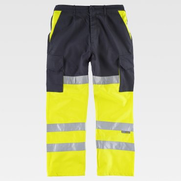 Pantalón alta visibilidad multibolsillos unisex C3214 Pantalón alta visibilidad multibolsillos unisex C3214