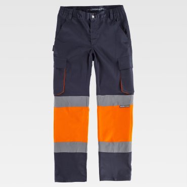 Pantalón alta visibilidad multibolsillos unisex C3218