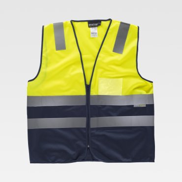 Chaleco reflectante alta visibilidad ligero unisex C3615 Chaleco reflectante alta visibilidad ligero unisex C3615