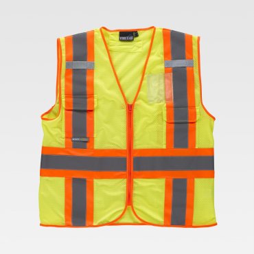 Chaleco reflectante alta visibilidad ligero unisex C3623 Chaleco reflectante alta visibilidad ligero unisex C3623
