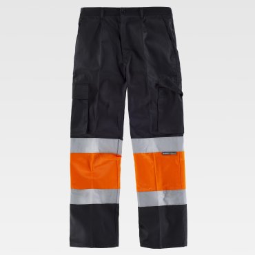 Pantalón alta visibilidad multibolsillos unisex C4018 Pantalón alta visibilidad multibolsillos unisex C4018