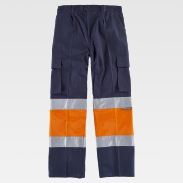 Pantalón alta visibilidad multibolsillos unisex C4019 Pantalón alta visibilidad multibolsillos unisex C4019