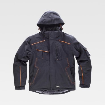 Parka acolchada con capucha unisex S1150 Parka acolchada con capucha unisex S1150